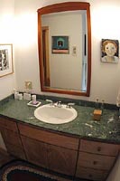 granite bath counter